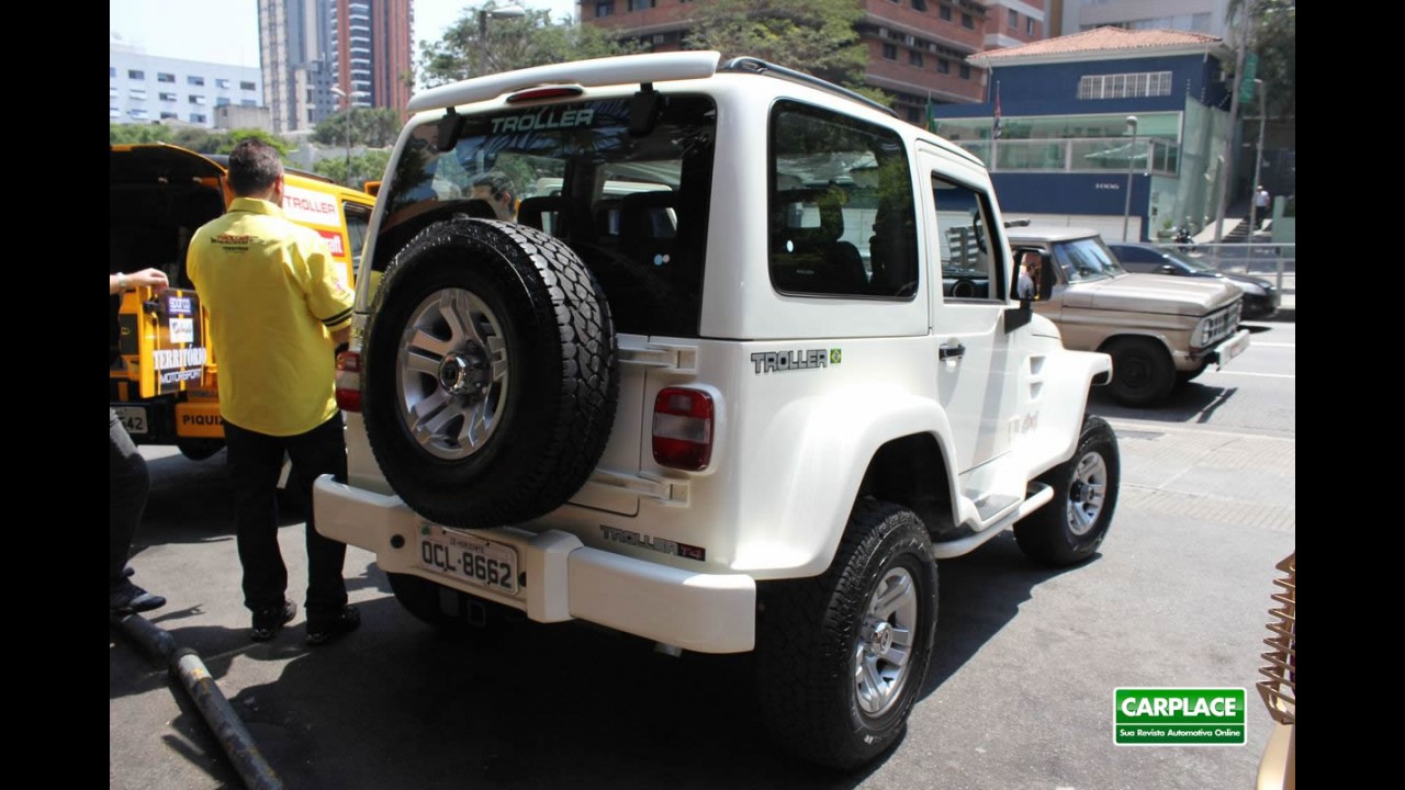 Troller apresenta linha T4 2012 - Off-road custa R$ 93.227 e tem garantia de 2 anos