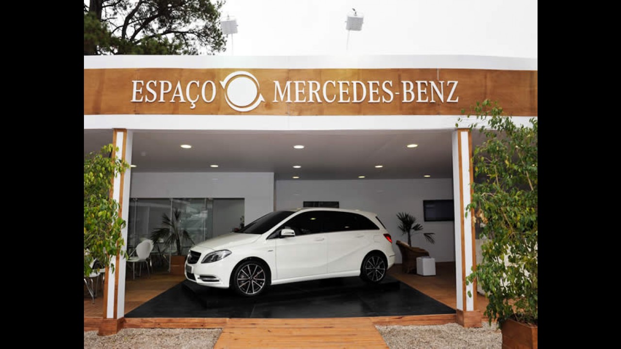 Nova Mercedes Classe B faz estreia nacional em Campos do Jordão