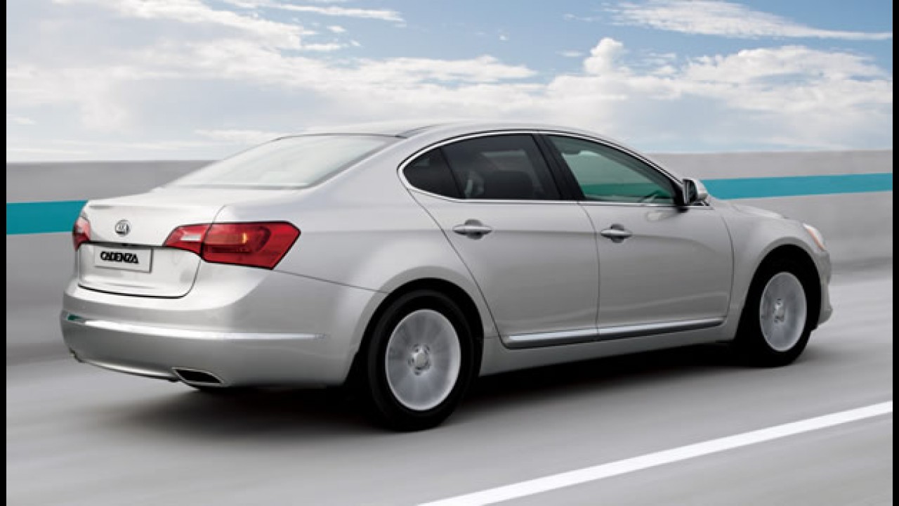 Novo Kia Cadenza chegará ao Chile até o final de abril por menos de R$ 60 mil