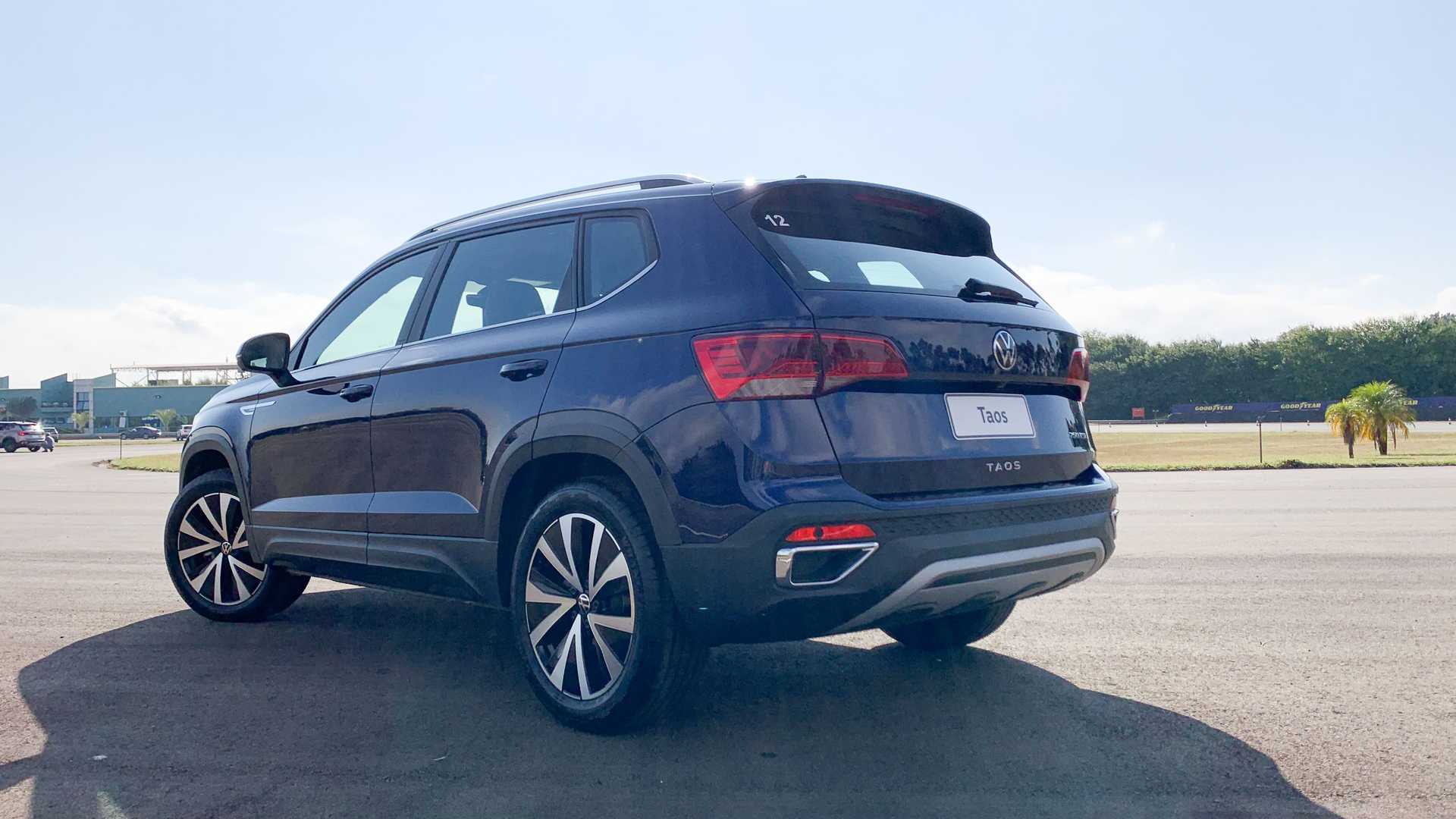Primeiras impressões VW Taos Highline 2022 Aposta dinâmica