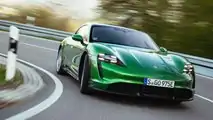 Essai de la Porsche Taycan Turbo S Cross Turismo (2021)