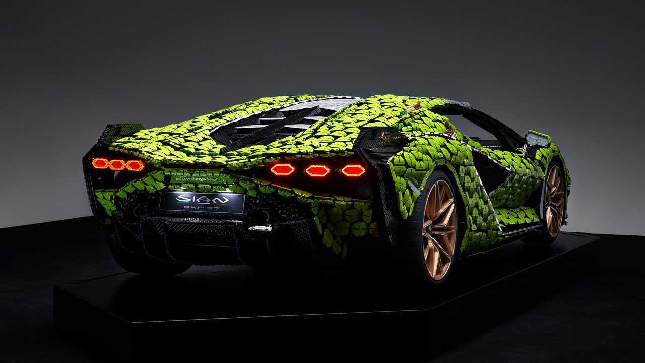 Lamborghini Sian FKP 37 Lego replica