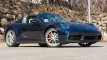 2021 Porsche 911 Targa 4S front wide