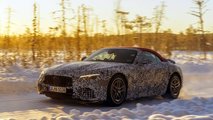 Mercedes-AMG SL sui test finali invernali