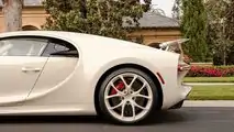 Bugatti Chiron habillé par Hermès