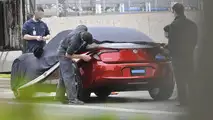 Fisker Nina plug-in hybrid spy photo