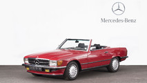 1988 Mercedes-Benz 500 SL cabriolet à toit rigide