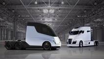 Tesla Semi TIR render