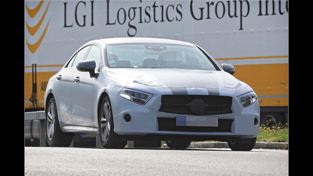 Erwischt: Mercedes CLS