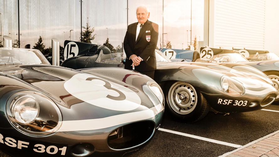 Jaguar D-Type Le Mans Victory Celebration