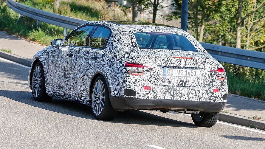 2019 Mercedes A-Class Sedan spy photo