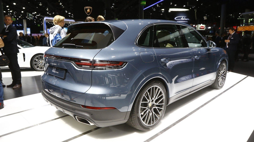 2018 Porsche Cayenne Turbo live in Frankfurt
