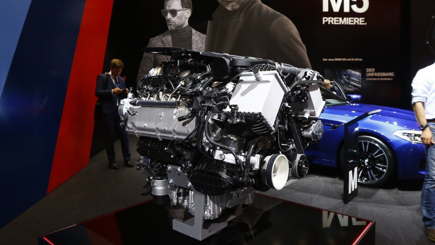 2018 BMW M5 live in Frankfurt
