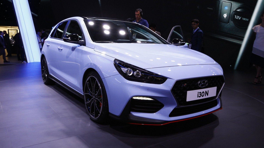 Hyundai i30 N live in Frankfurt