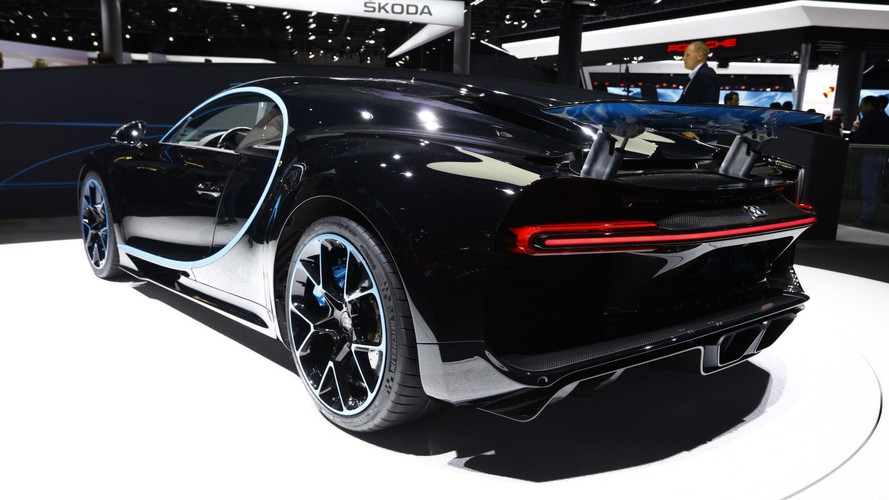 Bugatti Chrion live in Frankfurt
