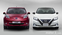 2018 Nissan Leaf vs 2014 Nissan Leaf