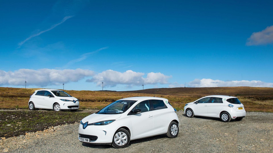 Renault ZOE powered almost entirely by renewable energy in Scotland