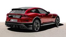 Recreacioenes del futuro Ferrari SUV