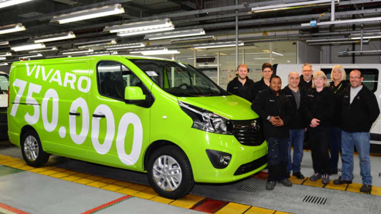 Opel festeggia il Vivaro 750.000