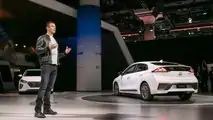 Hyundai IONIQ Electric at the 2019 Los Angeles Auto Show