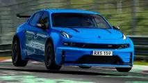 Lynk & Co 03 Cyan Concept sets front-wheel drive and four-door Nurburgring records