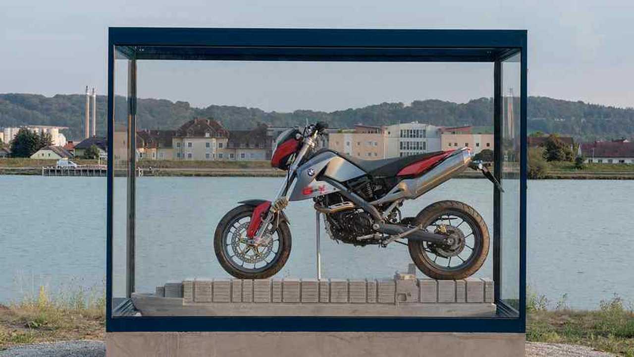BMW G650X Art Installation