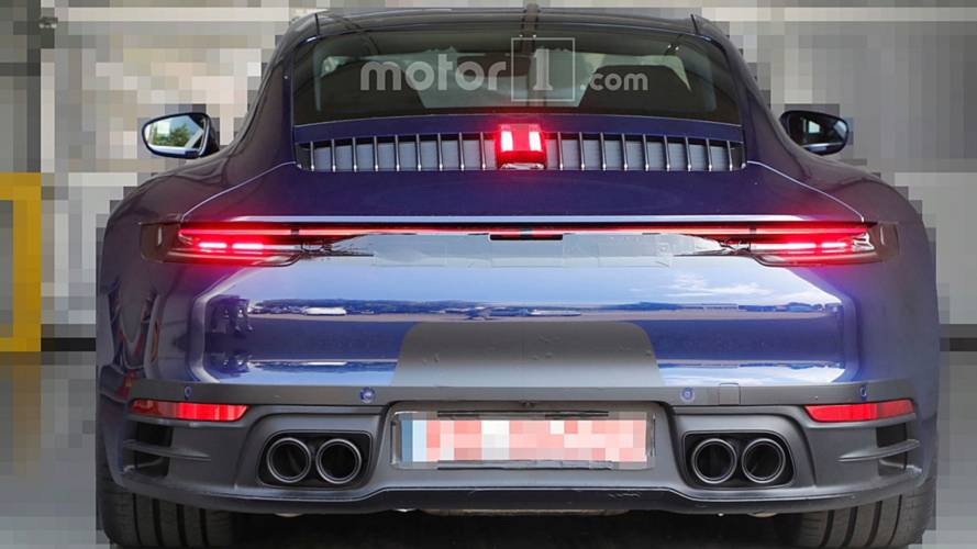 Porsche 911 2019 fotos espía sin camuflaje