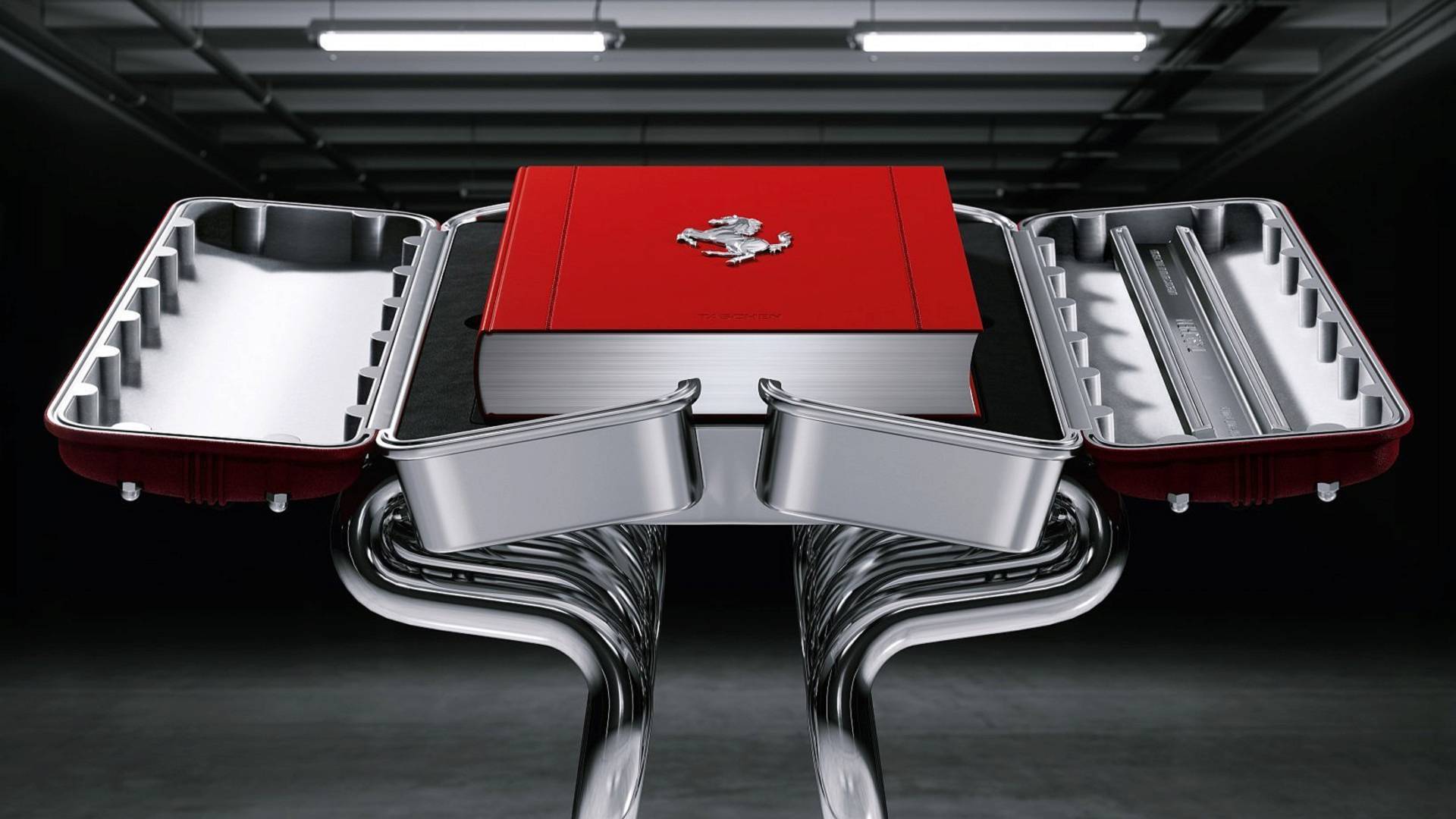 Ferrari book costs £22,250 but comes with epic stand