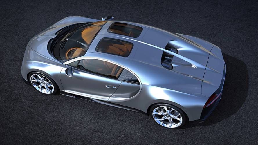Bugatti Chiron Sky view
