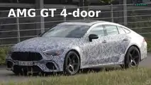 Mercedes-AMG GT 4-Door Coupe prototype spy photo