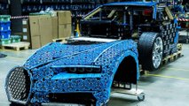 Bugatti Chiron als fahrbereites Lego-Modell