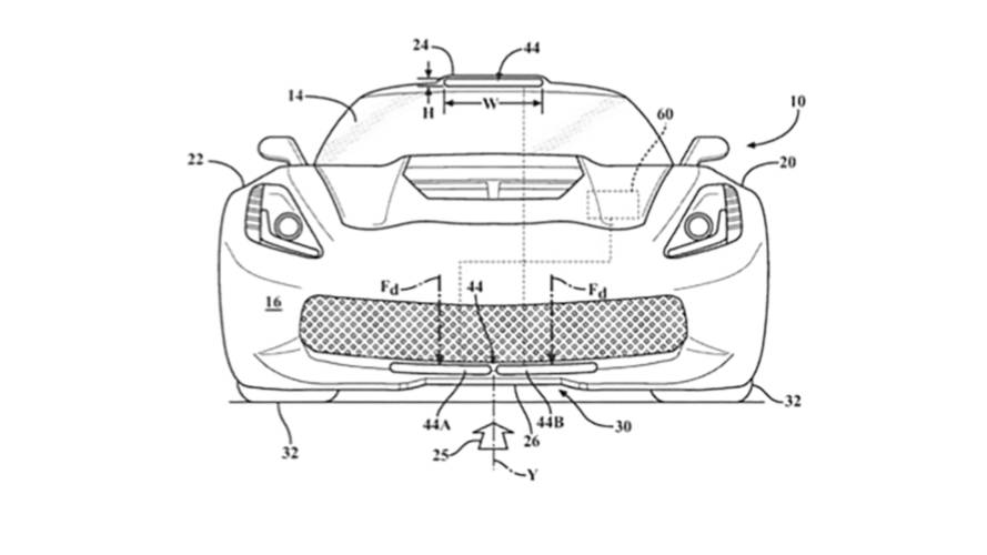 Chevy Corvette Active Aero Patents