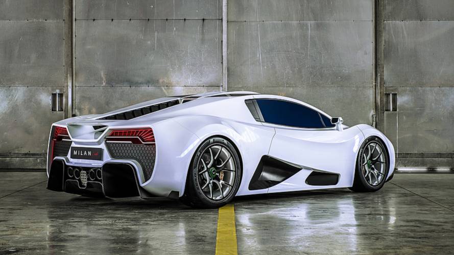 Milan Red Hypercar