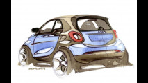 smart fortwo e forfour, il teaser