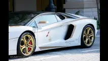 Lamborghini Aventador Roadster National Day Golden Limited Edition