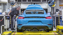 Porsche 718 Cayman production