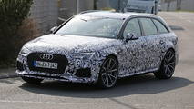 Audi RS4 Avant spy photo