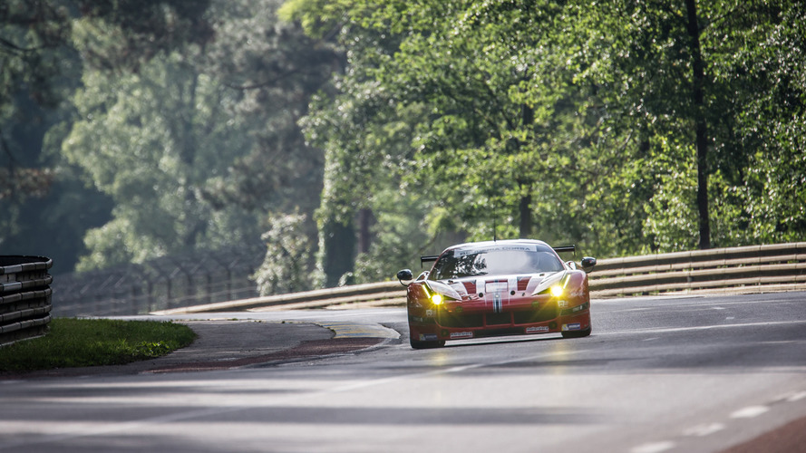 #62 Scuderia Corsa Ferrari 458 Italia: Bill Sweedler, Jeff Segal, Townsend Bell