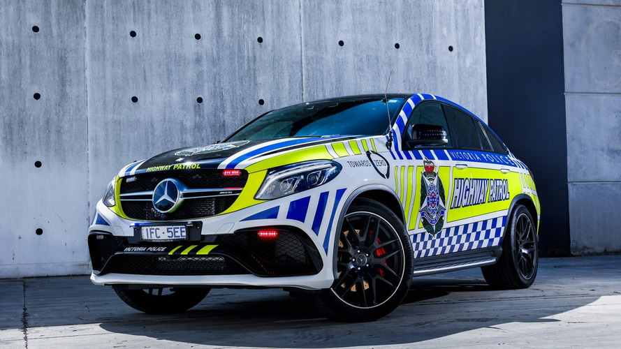 Avustralya polisine bu sefer de Mercedes-AMG GLE 63 S Coupe geldi