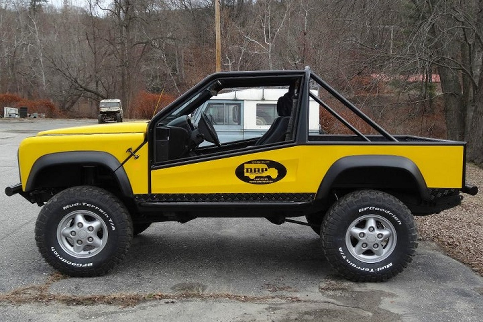 You Can Buy This Custom Land Rover Defender Pickup