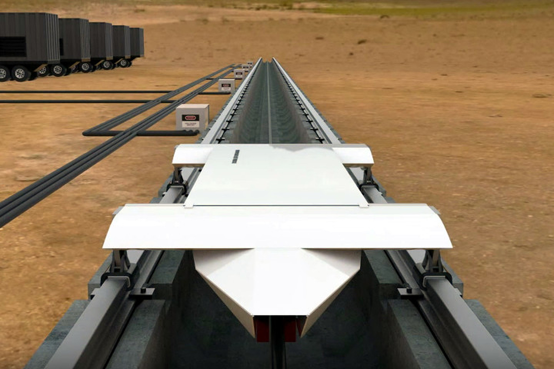 Hyperloop Technologies Building Vegas-Area Test Facility