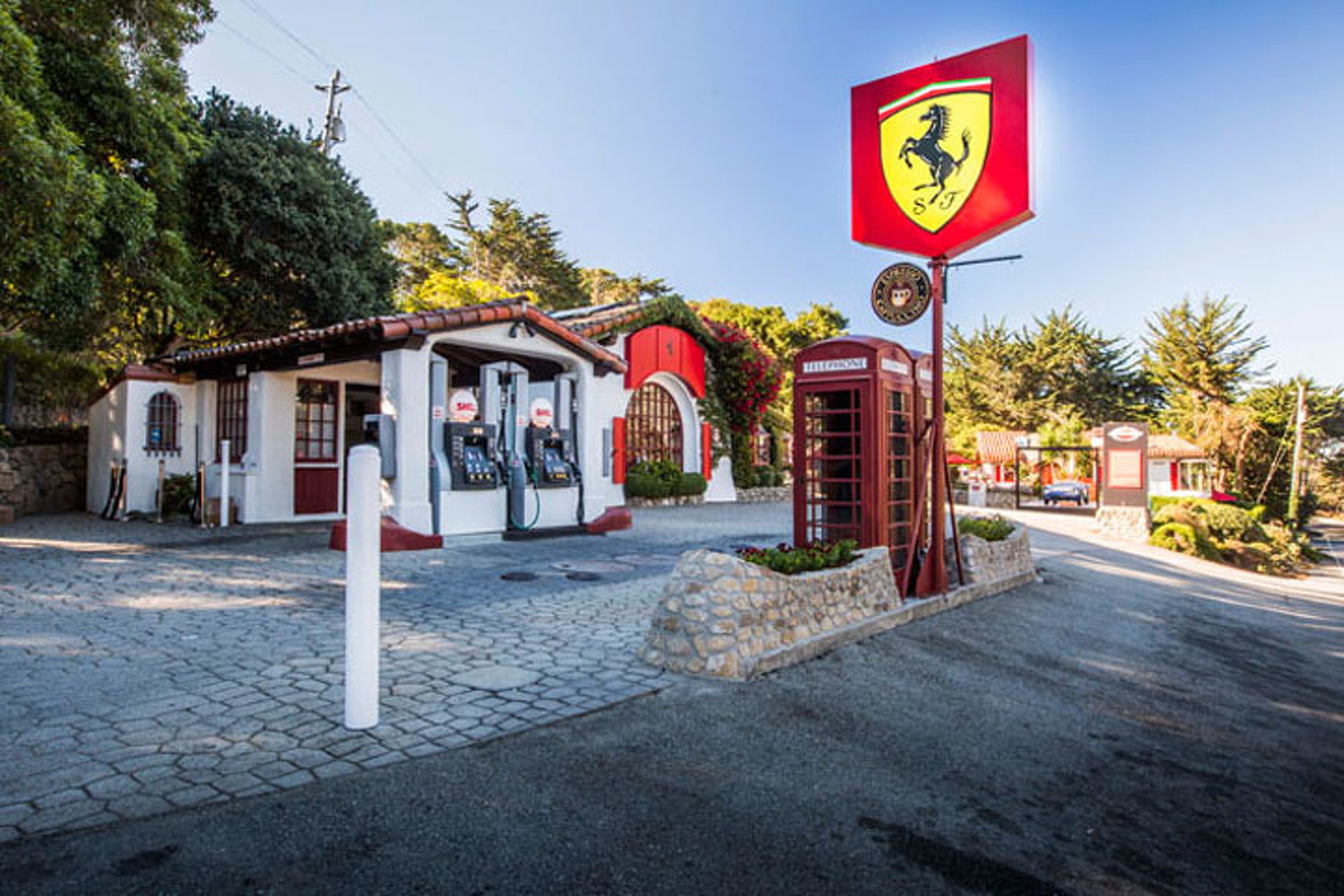Gas Stations In California >> Ferrari Turned This California Gas Station Into The Ultimate Italian Gas Stations In California >> Ferrari Turned This California Gas Station Into The Ultimate Italian