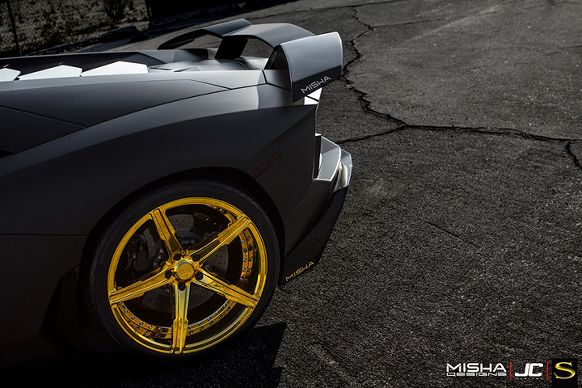 Chris Brown's Misha Designs Lamborghini Aventador Is Contrasting Opulence