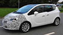 2014 Opel Meriva facelift spy photo 24.09.2013