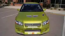 Paul Walker's Mitsubishi Evo from 2 Fast 2 Furious