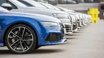 Barcelona players receive new Audi cars