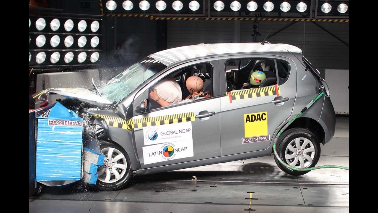 Com novo critério do Latin NCAP, nota do Fiat Palio cai para apenas uma estrela