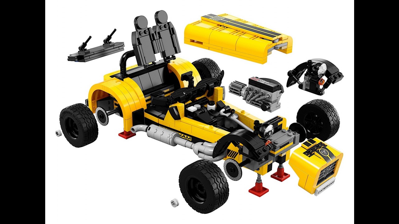 Esportivo para montar: Lego apresenta Caterham Seven com mais de 770 peças