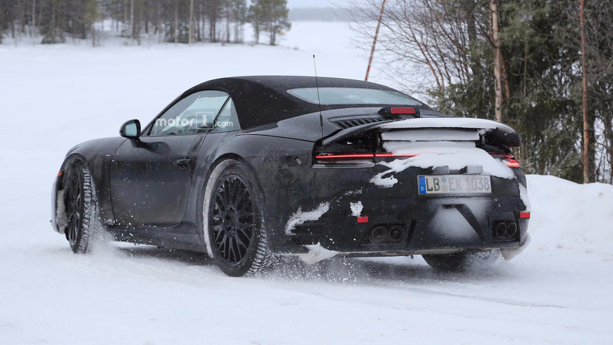 2019 Porsche 911 Cabriolet Spy Shots