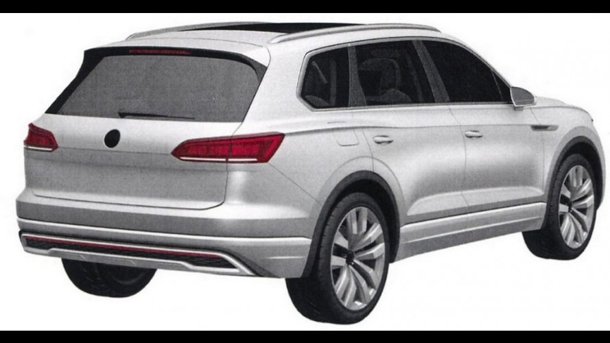 Volkswagen registra patente de SUV que pode suceder o Touareg